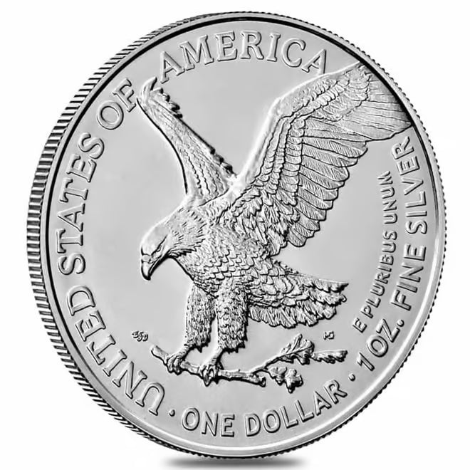 2026 1 oz Silver American Eagle $1 Coin BU