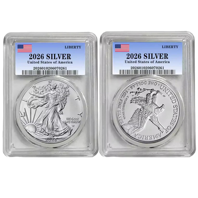 2026 1 oz Silver American Eagle $1 Coin BU